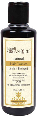 Khadi organique Amla & Bhringraj hair cleanser ( Pack of 2)(420 ml)