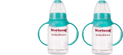 Morisons Royal Feedind Bottle 125Ml pack of 2 with Handle - 125 ml(Multicolor)