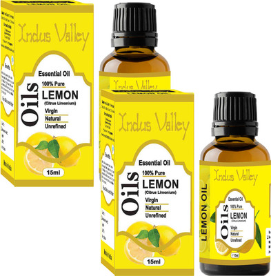 

Indus Valley 100% Pure Lemon Essential Oil - Twin Pack(30 ml)