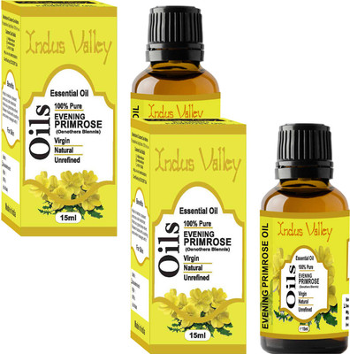 

Indus Valley 100% Natural Evening Primrose Essential Oil - Twin Pack(30 ml)