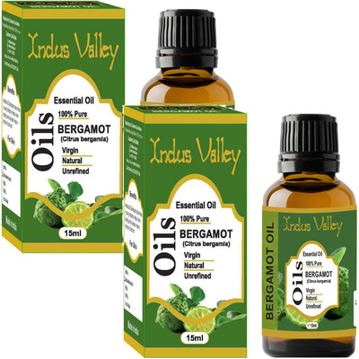 

Indus Valley 100% Natural Bergamot Essential Oil - Twin Pack(30 ml)