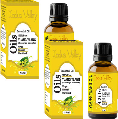 

Indus Valley Pure Natural Ylang Ylang Essential Oil - Twin Pack(30 ml)
