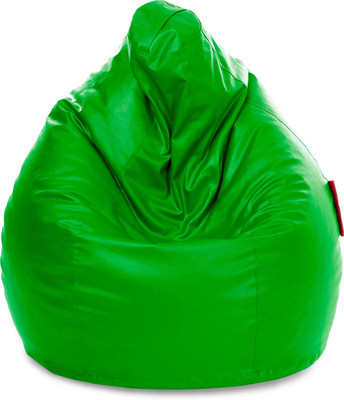 STYLE HOMEZ XXXL SAC Parrot Teardrop Bean Bag  With Bean Filling(Green)