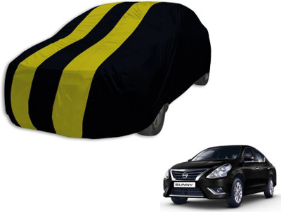 Gargi Traders Car Cover For Nissan XJL (With Mirror Pockets)(Multicolor)