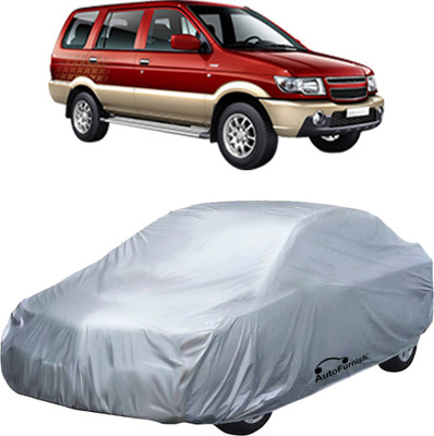 58% OFF on AutoFurnish Car Cover For Chevrolet Tavera (With Mirror Pockets)(Silver)