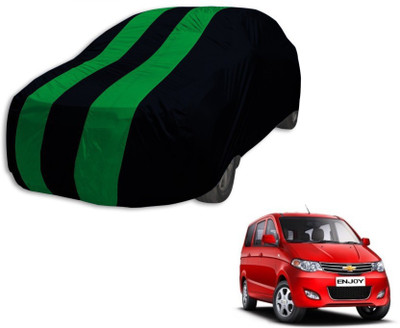 Gargi Traders Car Cover For Chevrolet Enjoy (With Mirror Pockets)(Multicolor)