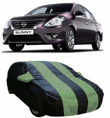 Gargi Traders Car Cover For Nissan XJL (With Mirror Pockets)(Multicolor)