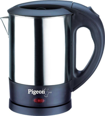 

Pigeon Steelo Electric Kettle(1 L, Silver, Black)