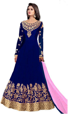 VISENA FAB Anarkali Gown(Blue)