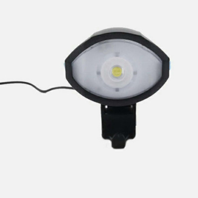 Chromoto Bike Horn and Light 140 DB with Super Bright 250 Lumen Light-Z1 LED Spot Light(Black)