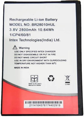 Amnicor Mobile Battery For Intex Aqua Lion X 1
