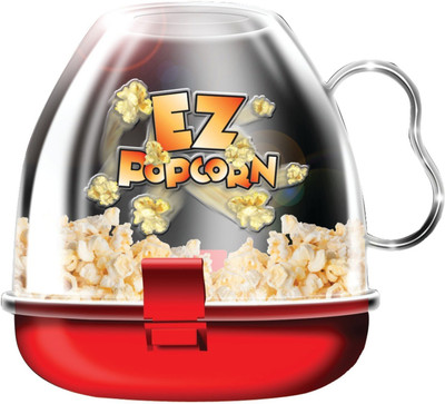 

ATOOZED Plastic Microwave EZ Folding Bowl Popcorn Maker 500 ml Popcorn Maker A1 500 L Popcorn Maker(Red)