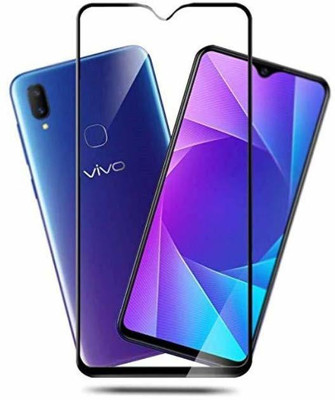MOBILOVE Edge To Edge Tempered Glass for Vivo Y93(Pack of 1)