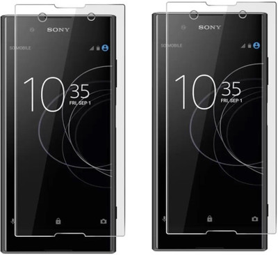 A-Allin1 Tempered Glass Guard for Sony Xperia Xa1 Plus (2)(Pack of 2)