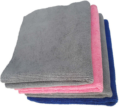 Manu Hut Dry Microfiber Cleaning Cloth(4 Units)