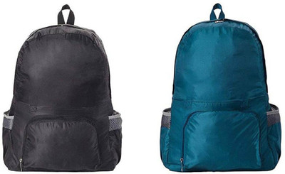 Boldnyoung Mutliuse Bag Waterproof Multipurpose Bag(Black, Blue, 15 L)