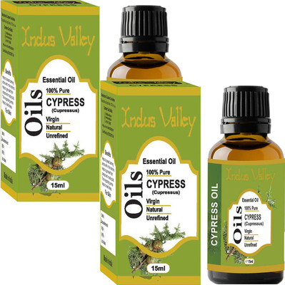 

Indus Valley 100% Virgin Cypress Essential Oil - Twin Pack(30 ml)