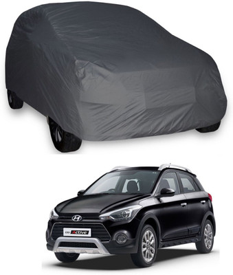 UDGHA Car Cover For Hyundai i20 Active (Without Mirror Pockets)(Grey)