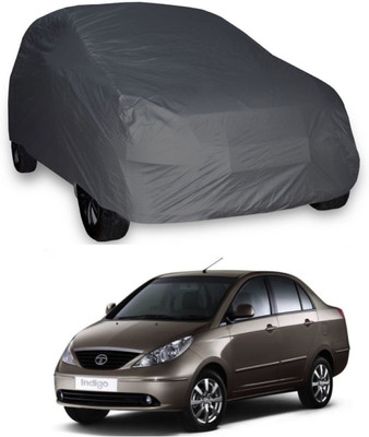 UDGHA Car Cover For Tata Indigo CS (Without Mirror Pockets)(Grey)
