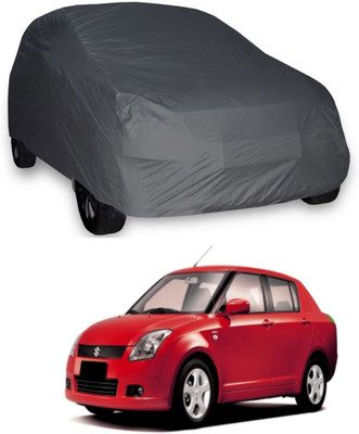 UDGHA Car Cover For Maruti Suzuki Swift Dzire (Without Mirror Pockets)(Grey)