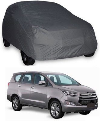 UDGHA Car Cover For Toyota Innova Crysta (Without Mirror Pockets)(Grey)