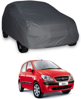 UDGHA Car Cover For Hyundai Getz (Without Mirror Pockets)(Grey)