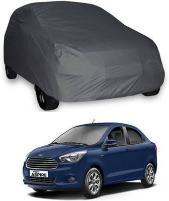 UDGHA Car Cover For Ford Figo Aspire (Without Mirror Pockets)(Grey)