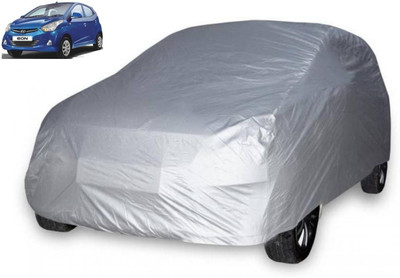 Swastiks Car Cover For Hyundai Eon (Without Mirror Pockets)(Silver)