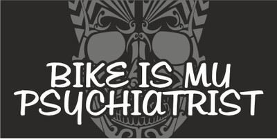 One11 Sticker & Decal for Bike(Grey)