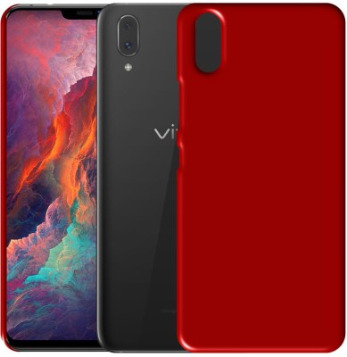 CASE CREATION Back Cover for Vivo V11 Pro 6.3-inch 2018(Red, Shock Proof, Pack of: 1)
