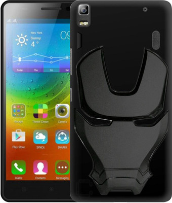 CASE CREATION Back Cover for Lenovo K3 Note (2018)(Black, 3D Case, Silicon, Pack of: 1)