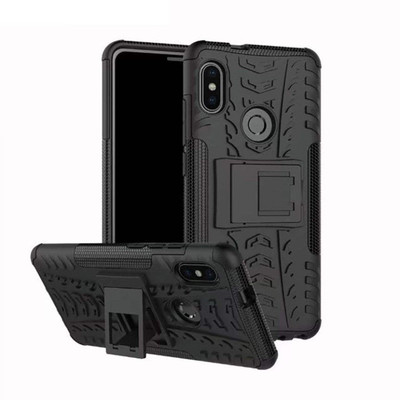 CASE CREATION Back Cover for Xiaomi MiA2 2018(Grey, Rugged Armor, Pack of: 1)