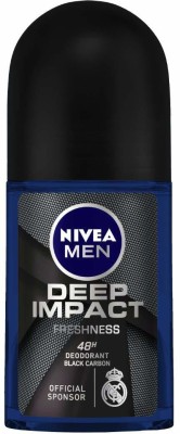 NIVEA Deep Impact Freshness 50ml Deodorant Roll-on  -  For Men(50 ml)