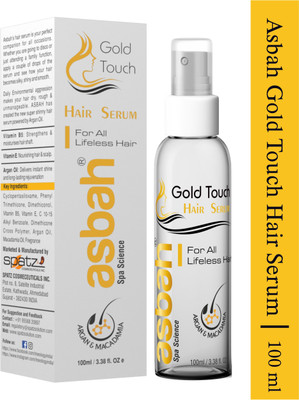 

Asbah Gold Touch Hair Serum 100ml Pack of 2(100 ml)