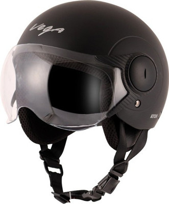 VEGA Atom Motorbike Helmet(Dull Black)