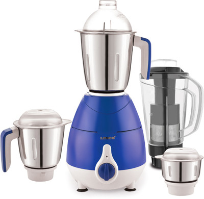 

LESCO Blossom Pro 750 W Mixer Grinder(Blue, 3 Jars)
