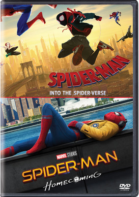 

Spider-Man: 2-Movies Collection: Spider-Man: Into the Spider-Verse + Spider-Man: Homecoming (2-Disc)(DVD English)