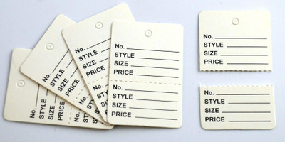 Sadar Shop 2 Part Printed 1000 Pcs Paper Label(White)