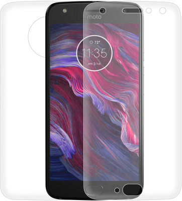 CASE CREATION Front and Back Screen Guard for Motorola Moto X4(Pack of 2)