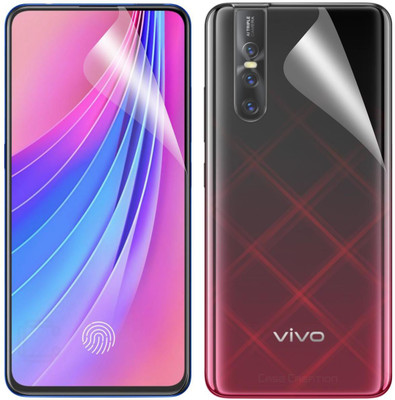 CASE CREATION Front and Back Screen Guard for Vivo V15 Pro 2019(Pack of 2)