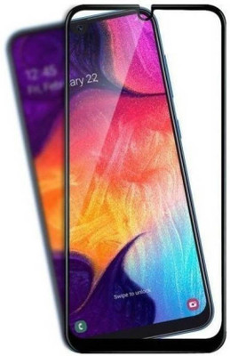 HOBBYTRONICS Edge To Edge Tempered Glass for Samsung Galaxy M10, Samsung Galaxy A10(Pack of 1)