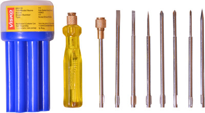 visko-111-combination-screwdriver-setpack-of-9