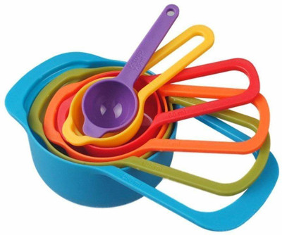 Luxafare 6pcs Set Plastic Measuring Spoon Set(Pack of 6)