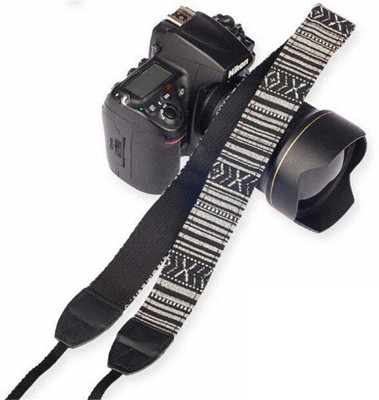 SYGA 1 Piece Black Coloured DSLR Camera Shoulder Strap Strap(Black)