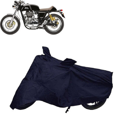 Auto Oprema Waterproof Two Wheeler Cover for Royal Enfield(Continental GT, Blue)