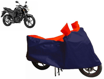 Auto Oprema Waterproof Two Wheeler Cover for Yamaha(FZ16, Blue, Red)