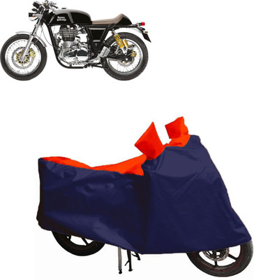 Auto Oprema Waterproof Two Wheeler Cover for Royal Enfield(Continental GT, Blue, Red)