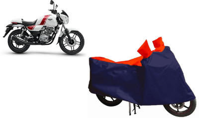 Auto Oprema Waterproof Two Wheeler Cover for Bajaj(V 150, Blue, Red)