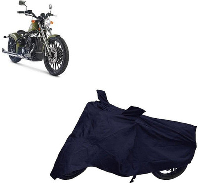 Auto Oprema Waterproof Two Wheeler Cover for Triumph(Bobber 350, Blue)