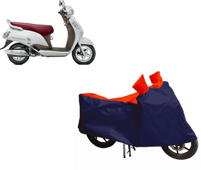 Auto Oprema Waterproof Two Wheeler Cover for Suzuki(Access SE, Blue, Red)